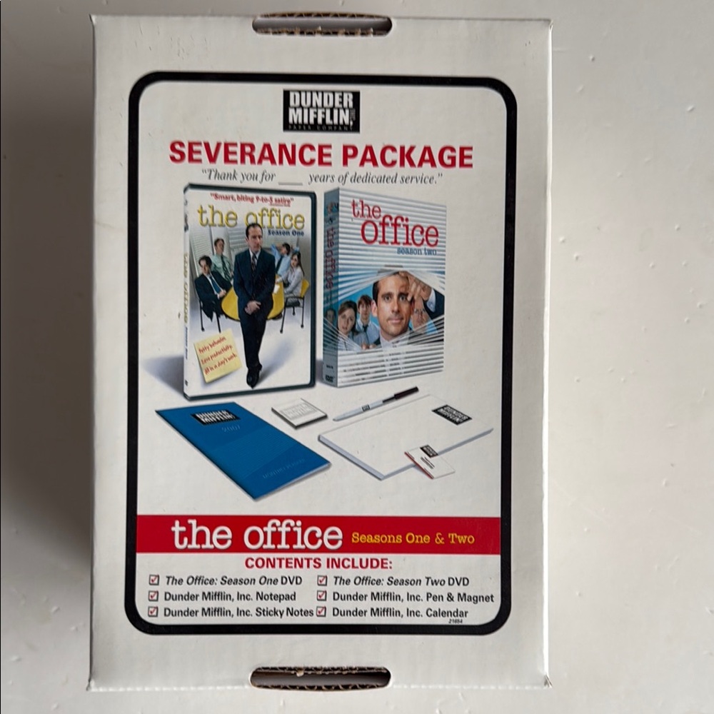 'The Office' Severance Package DVD Box Set Include DVD & Memorabilia